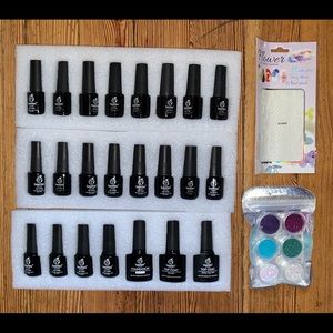 Beetles Gel Nail Polish Kit, Mermaid 20 Colors